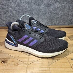 Adidas UltraBoost 20 ISS Nat'l Lab Men's Size 8.5 Running Shoes Black Blue